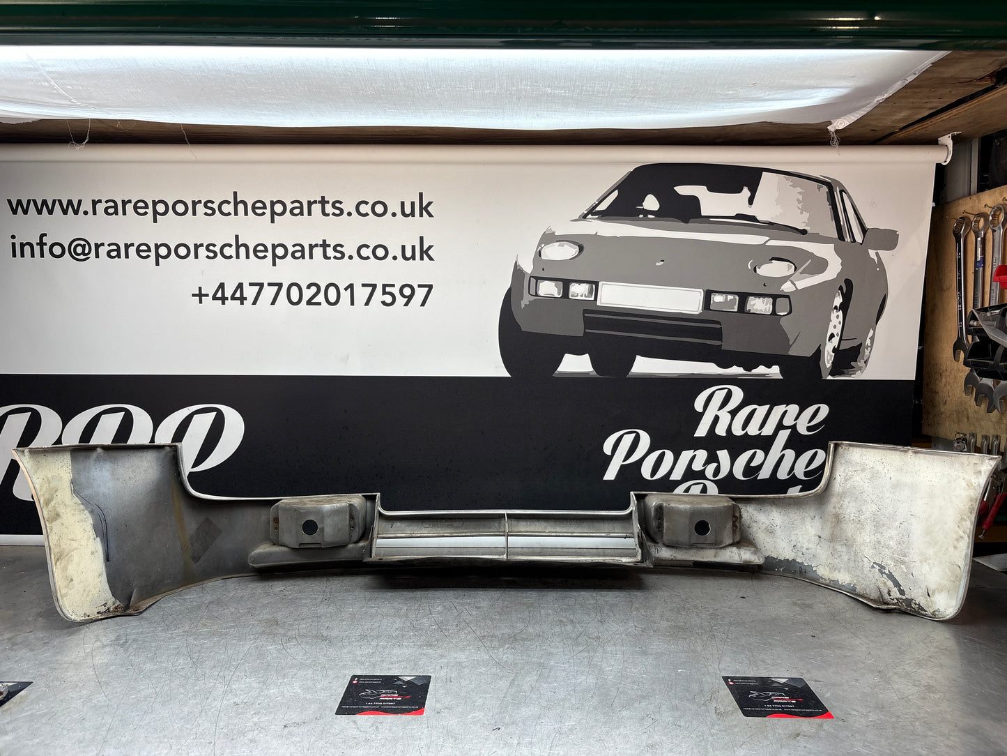 Porsche 944 Front spoiler, valance with fog light used 93150537105