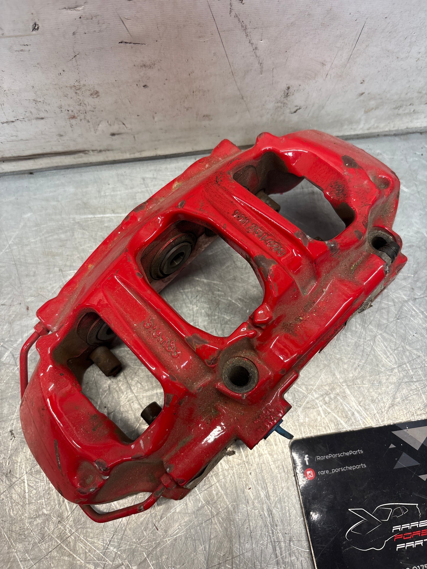Porsche 911 991 Front Brake Caliper, used 991351423