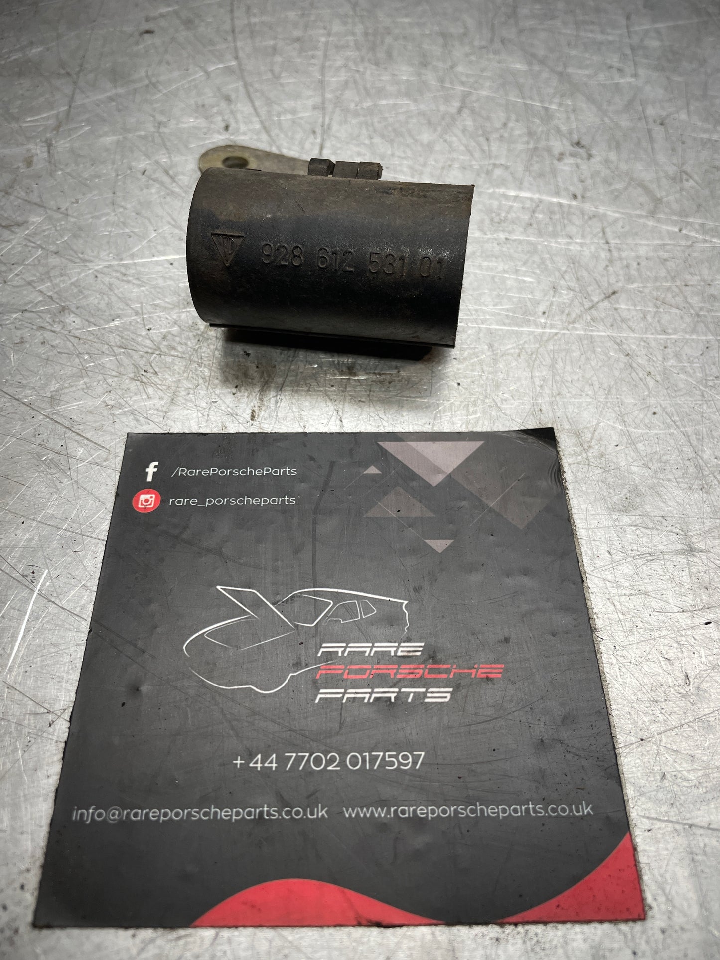 Porsche 928/944/964/968/993 Plug connection warning contact ABS L+R, used 92861253101