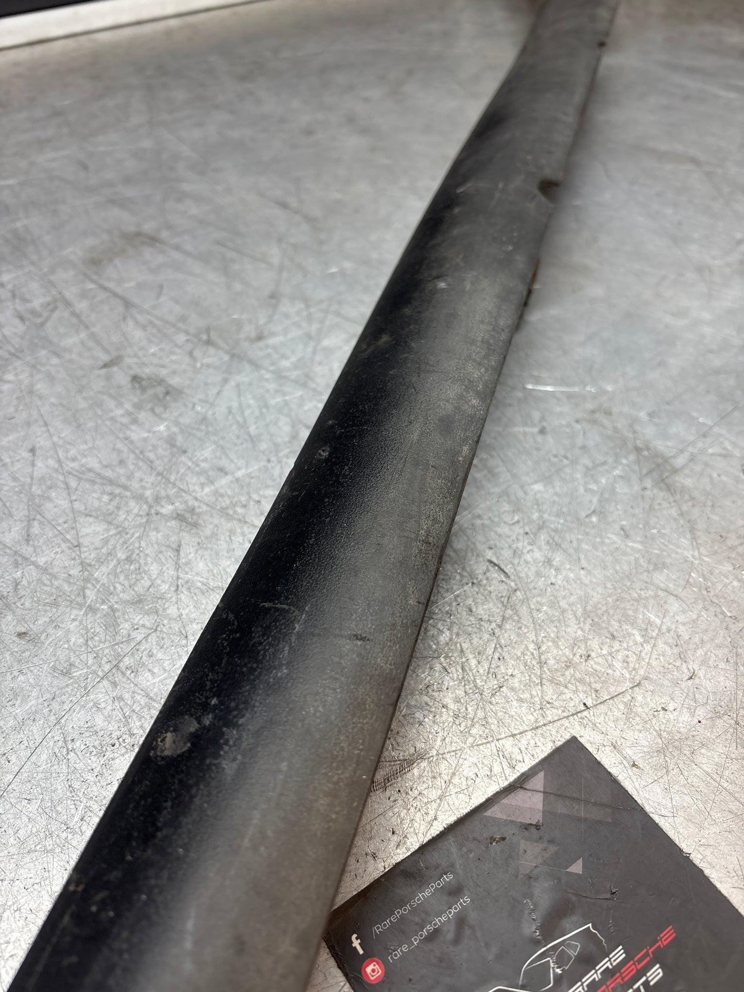 Porsche 944 lower door sill trim molding left side, used 95155919500