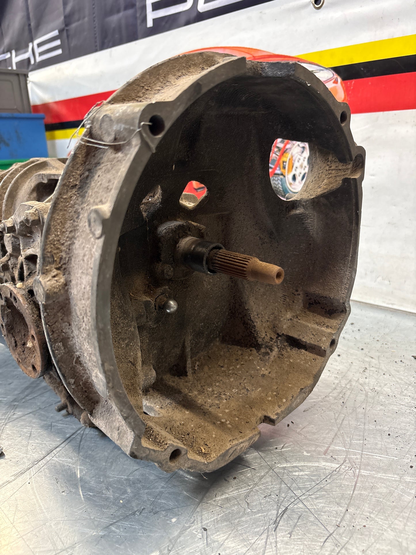 Porsche 914 transmission, used, for spares or repair unknown condition HA0023845