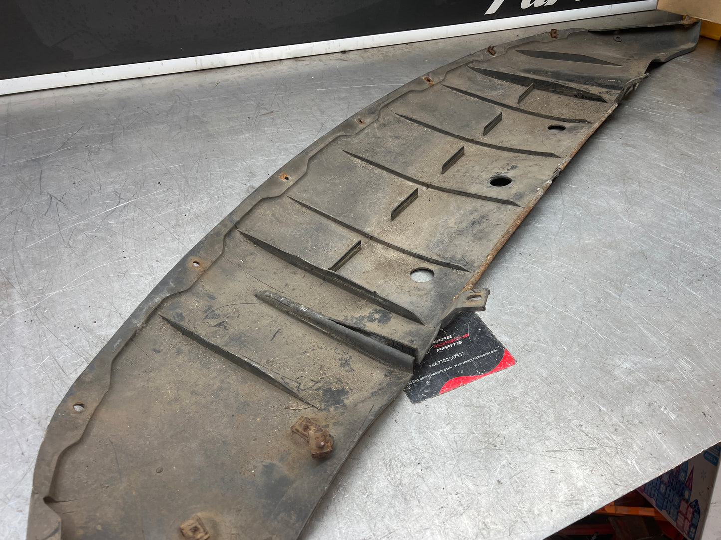 Porsche 944 S2 Used Front bumper undertray / closer panel (Batwing) 95150537500