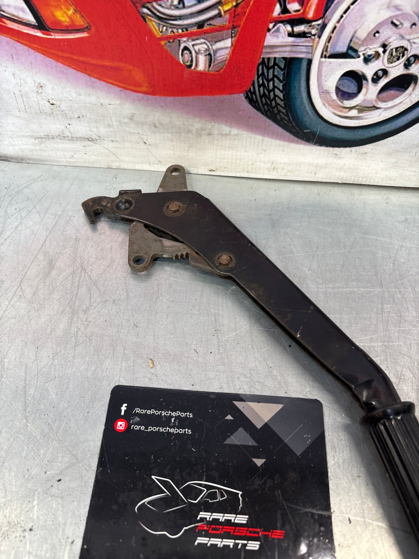 Porsche 924 944 used handbrake lever assembly used