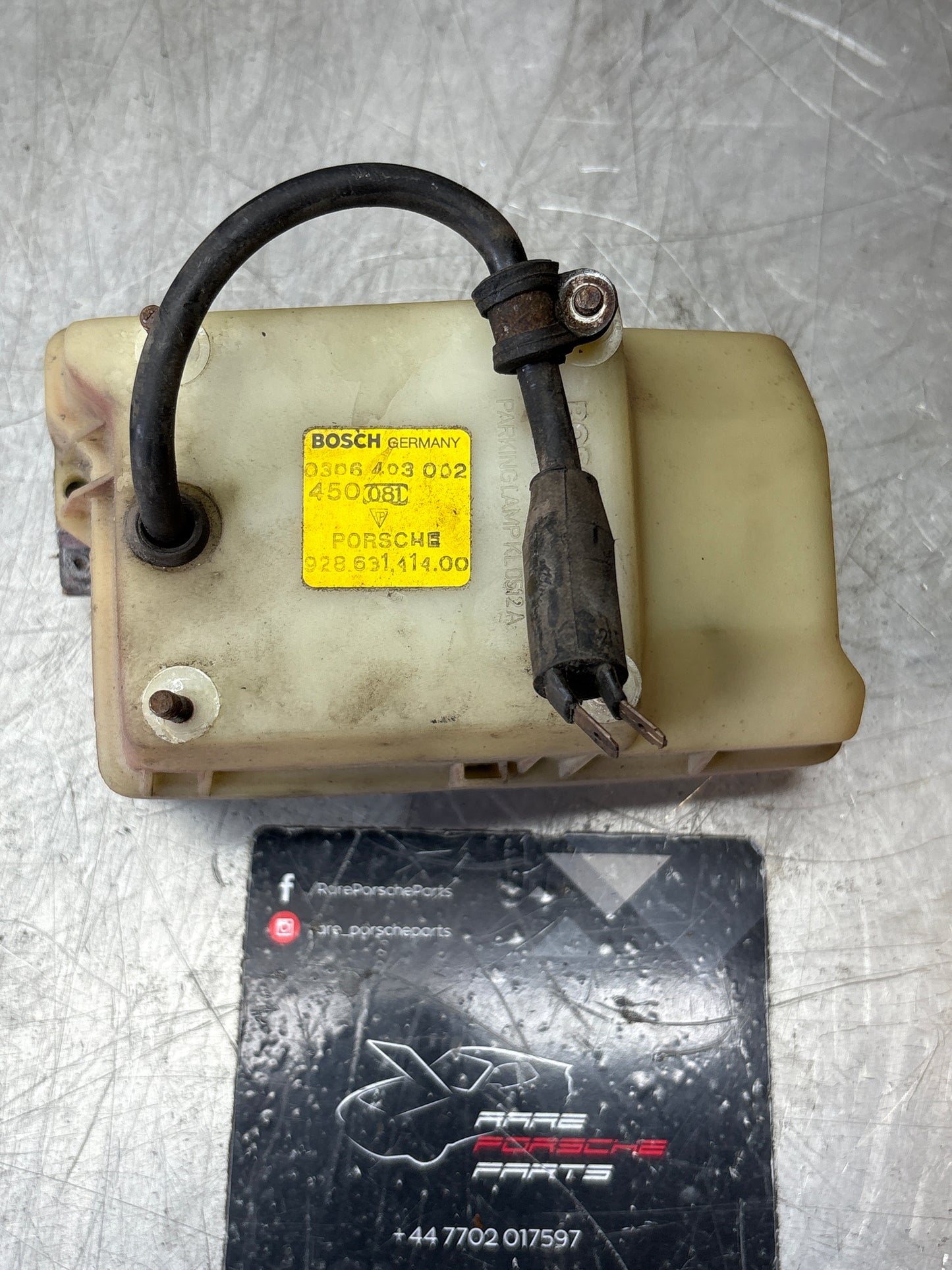 Porsche 928 Bosch headlight high beam, right 0306403002 / 92863141400