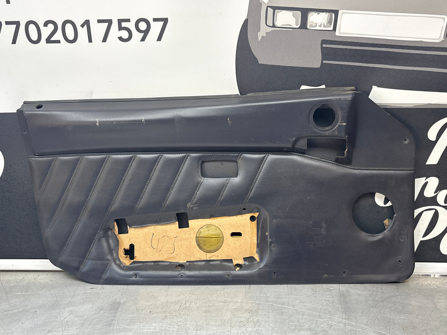 Porsche 968 left door card, used