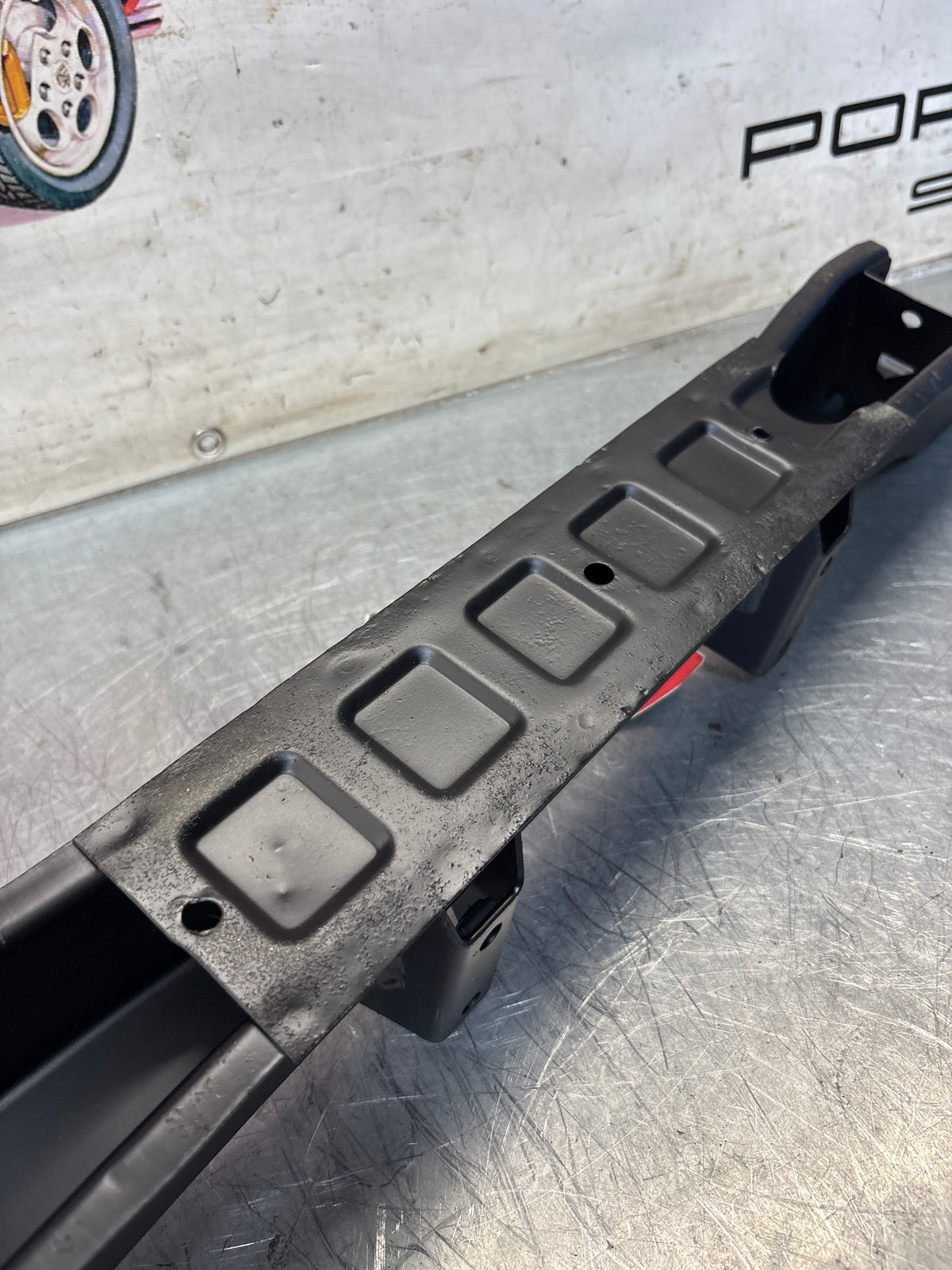 Porsche 924 engine cross member, refurbished 477407321J