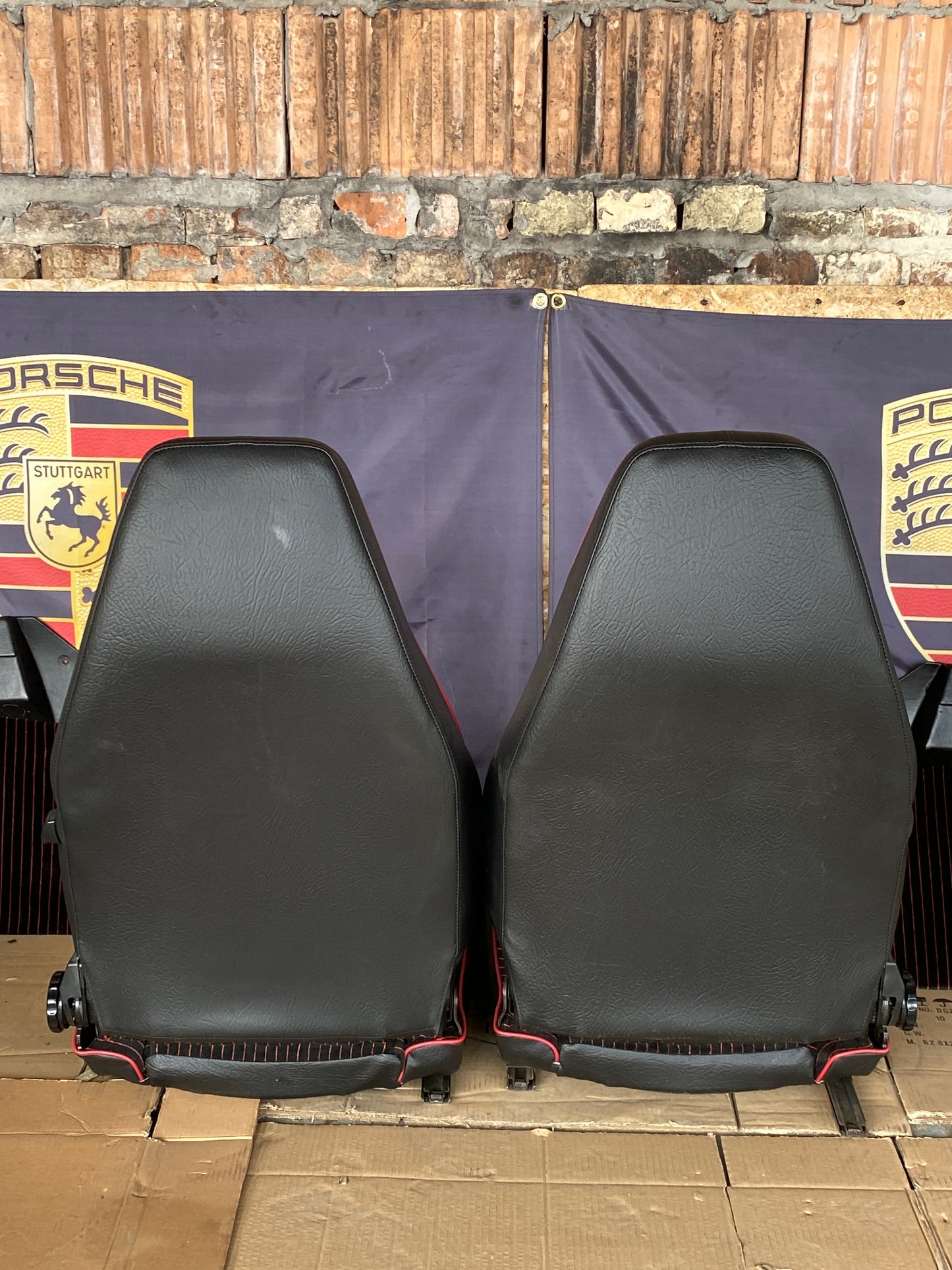 Porsche 924 Carrera GT Seat set with door cards, refurbished