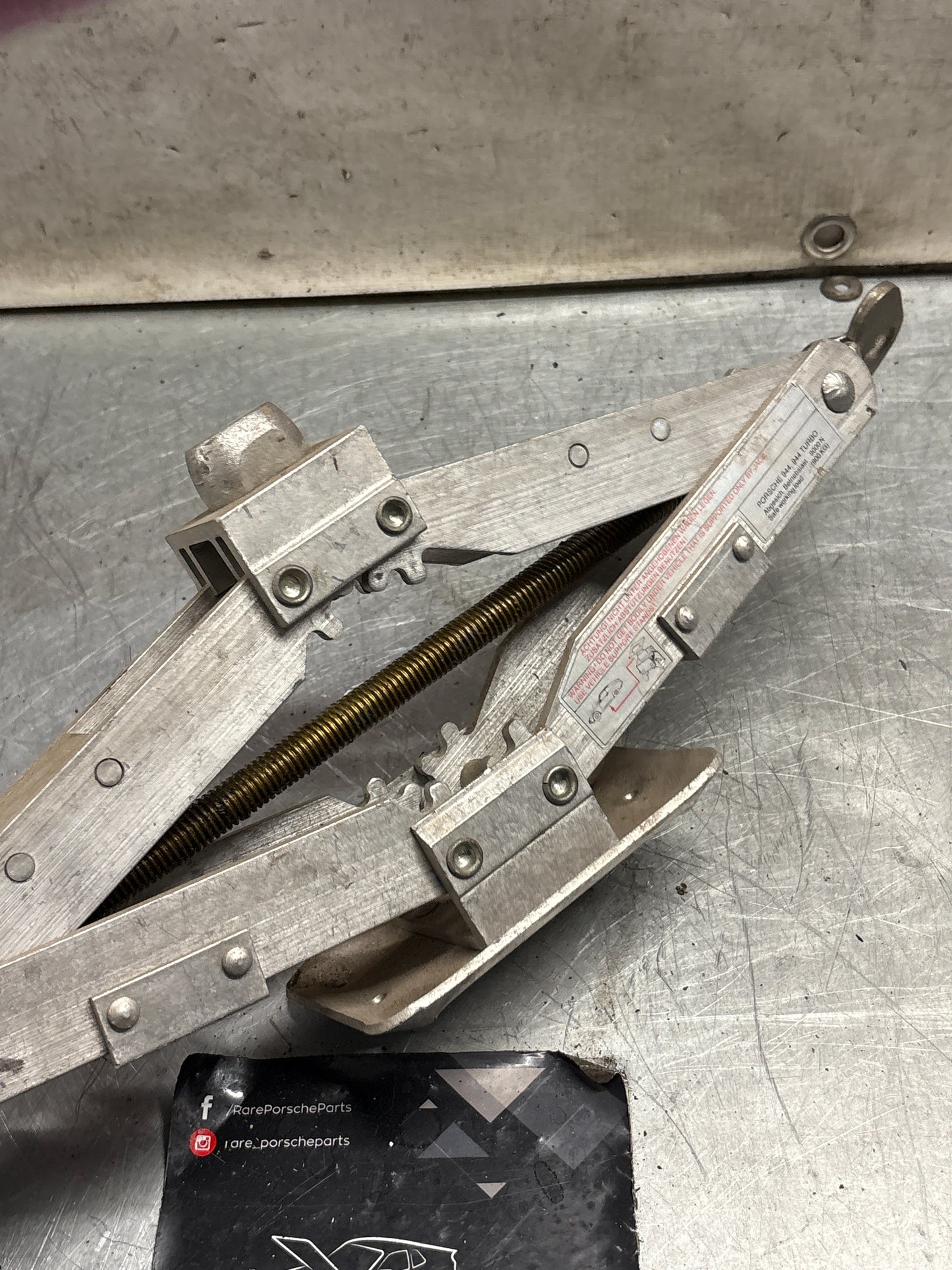 Porsche 944 / 944 Turbo spare tire jack lift, used