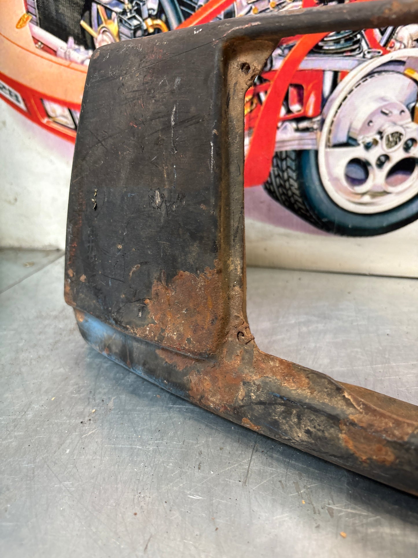 Porsche 914 front bumper, used 91450591010 / 91450500910
