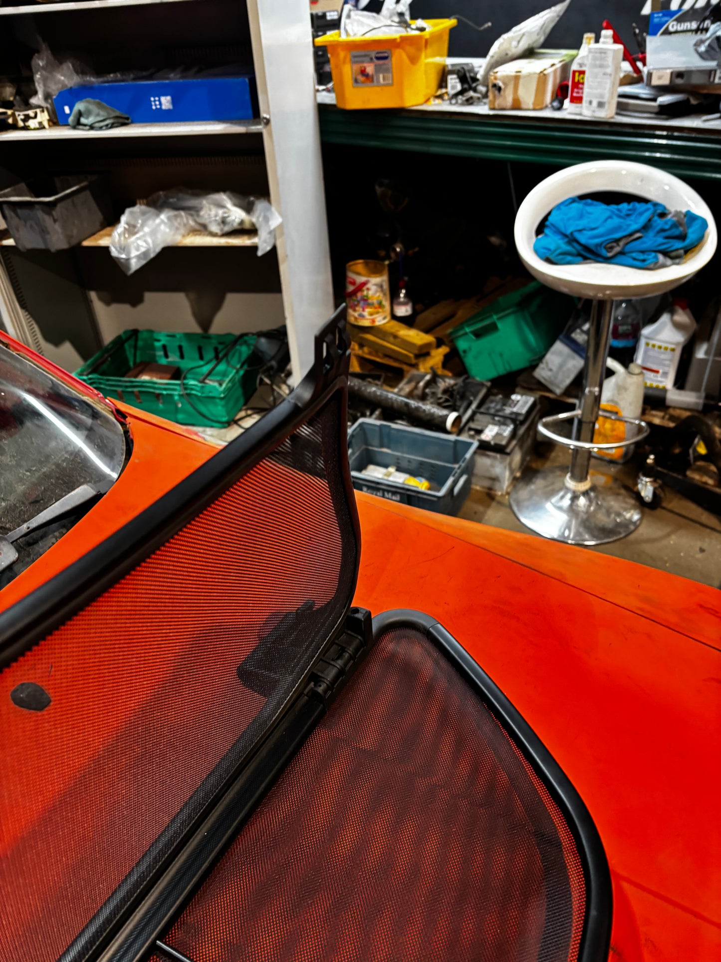 Porsche 996 wind deflector, new