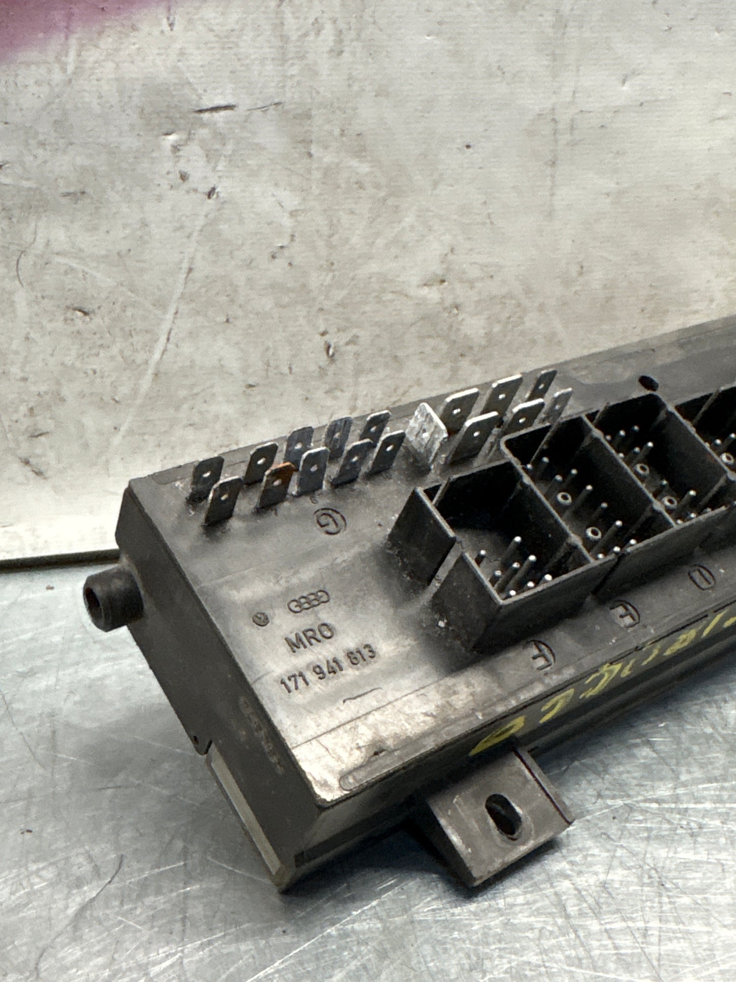 Porsche 924 944 relay fuse board, used 171941813