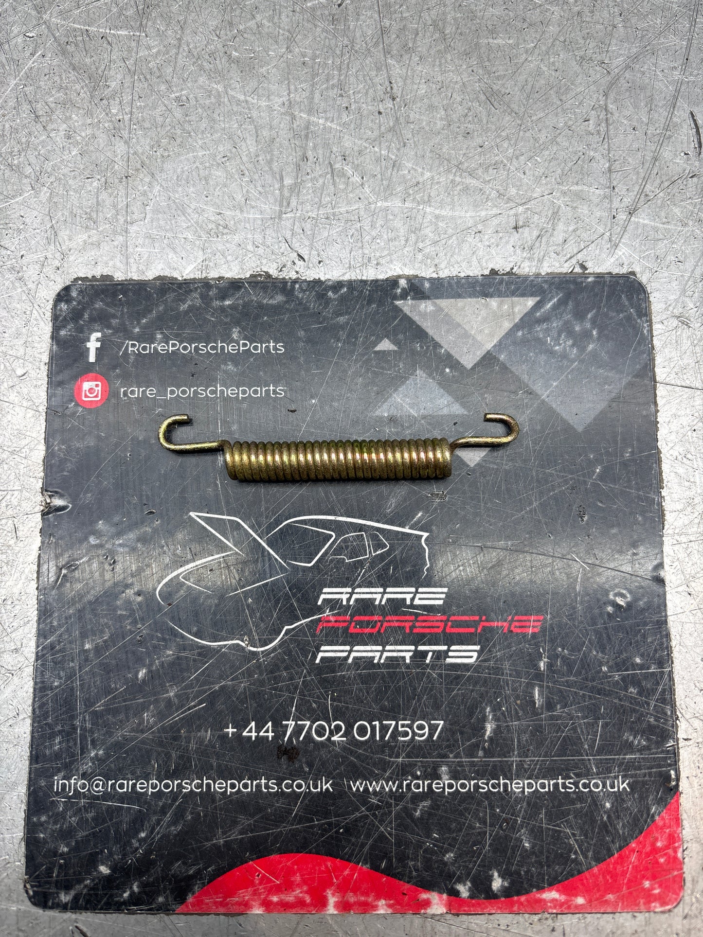 Porsche 928 924 944 911 handbrake shoe return spring, refurbished 90135293210