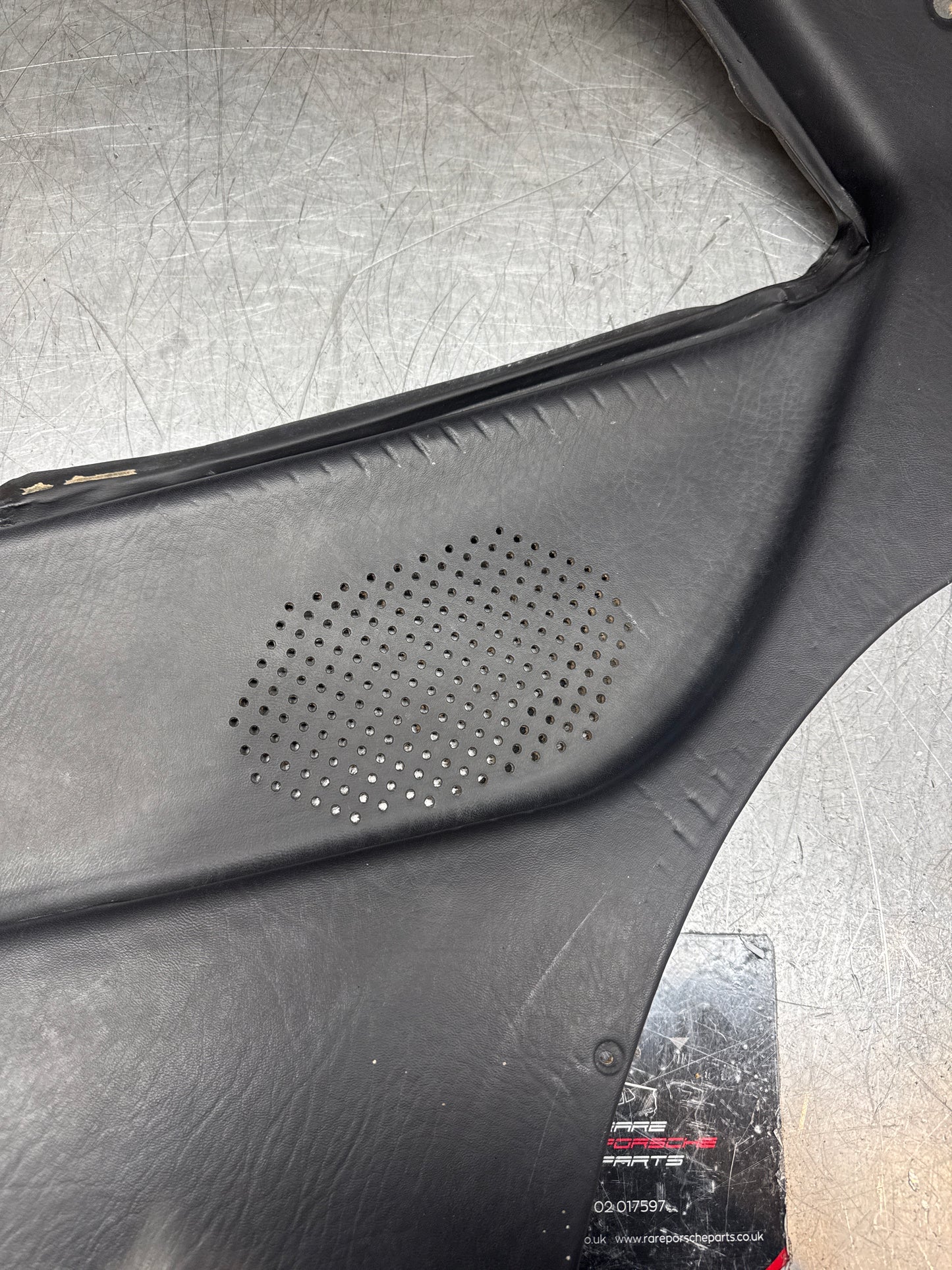 Porsche 944 924 black rear interior C Post trims/cards. Quarter panel trim used 94455502101 94455502201