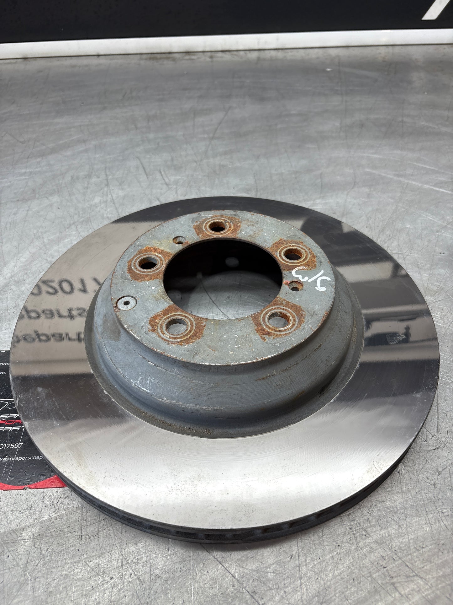 Porsche Cayenne Rear left Disc Brake Rotor, 9Y0615601C