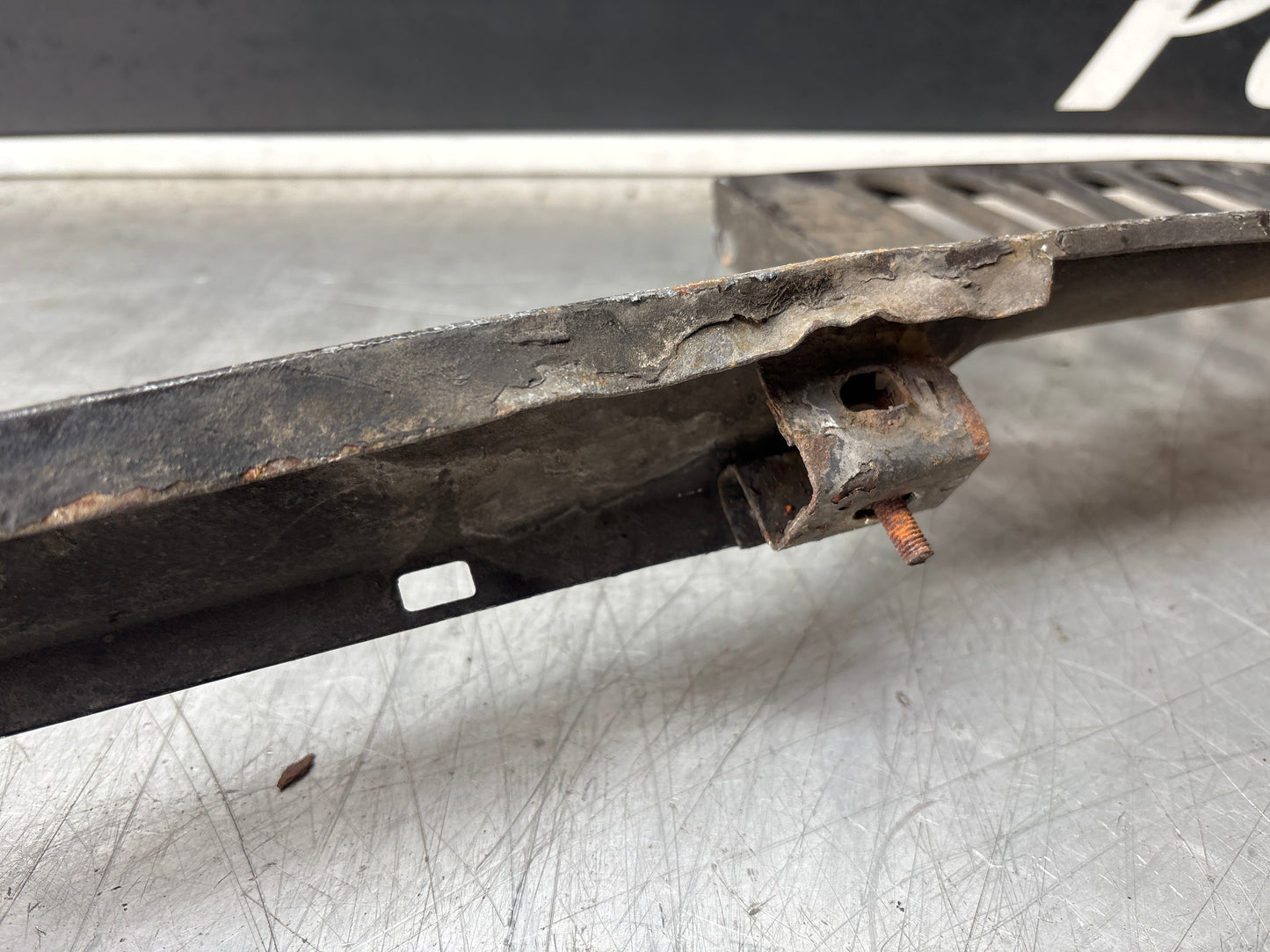 Porsche 924 Turbo Lower front valance, used, 94450303500