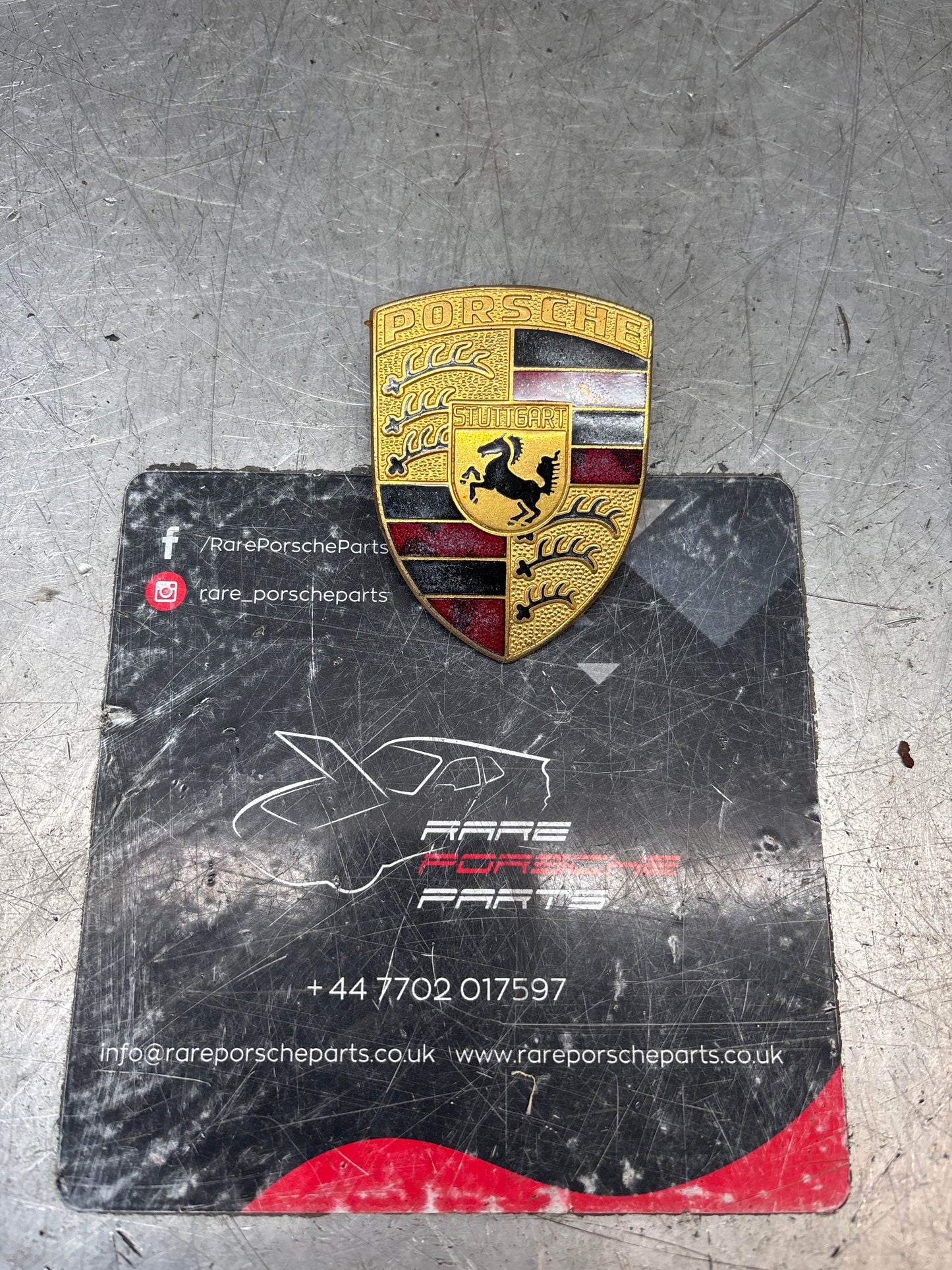 Porsche 944/924/911 front panel badge used