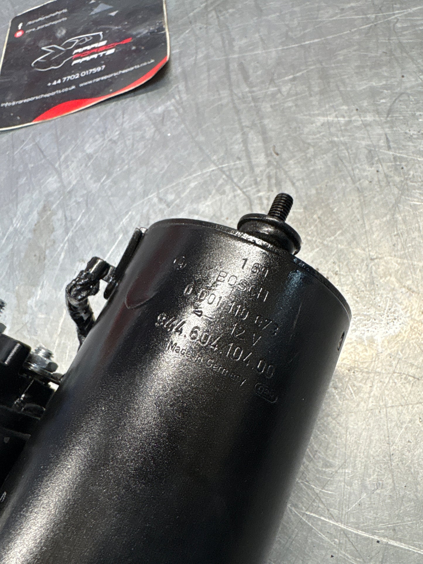 Porsche 968 starter motor, refurbished 94460410400