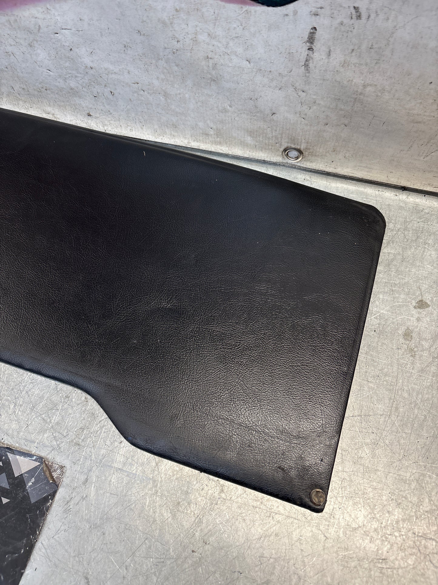 Porsche 928 sun roof headliner trim, black, used 92856406950KZ2