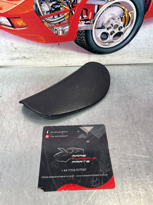 Porsche 928 seat hinge cover Marine Blue, left used 92852114702