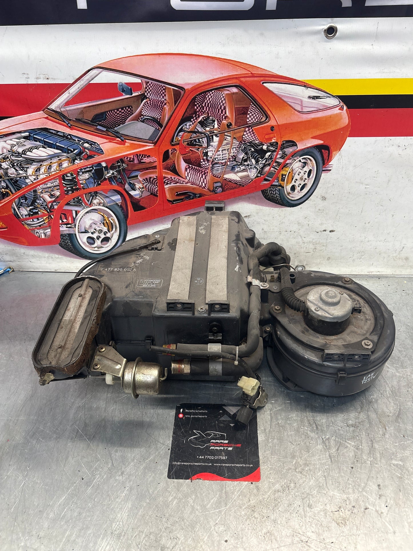 Porsche 924 Air conditioner unit, used 477820002A