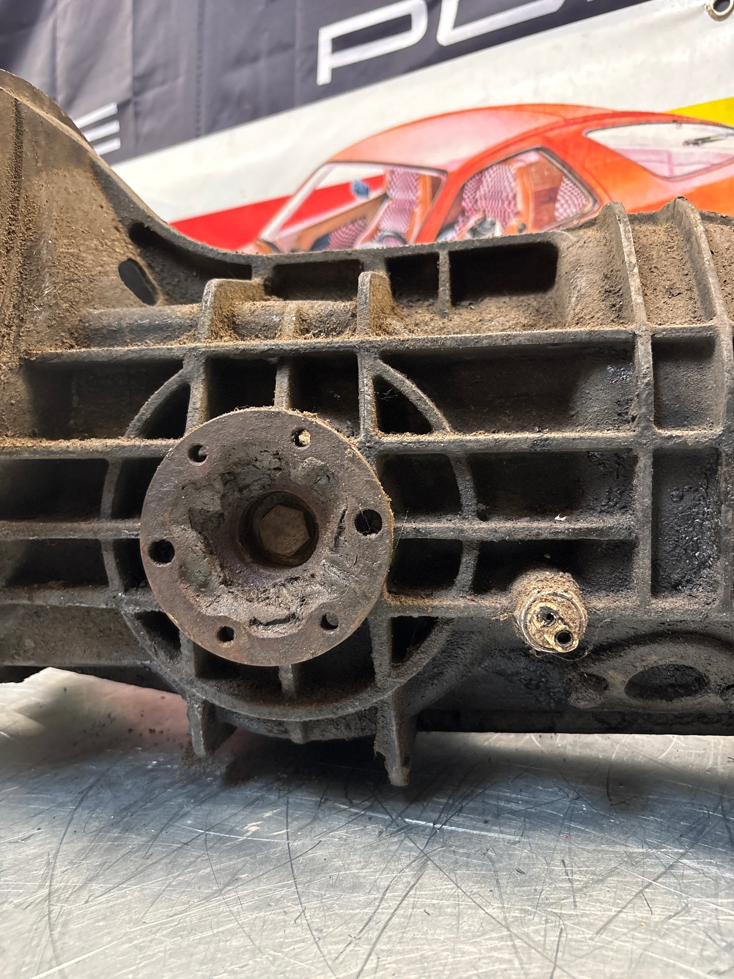 Porsche 914 transmission, used, for spares or repair unknown condition HA0051114