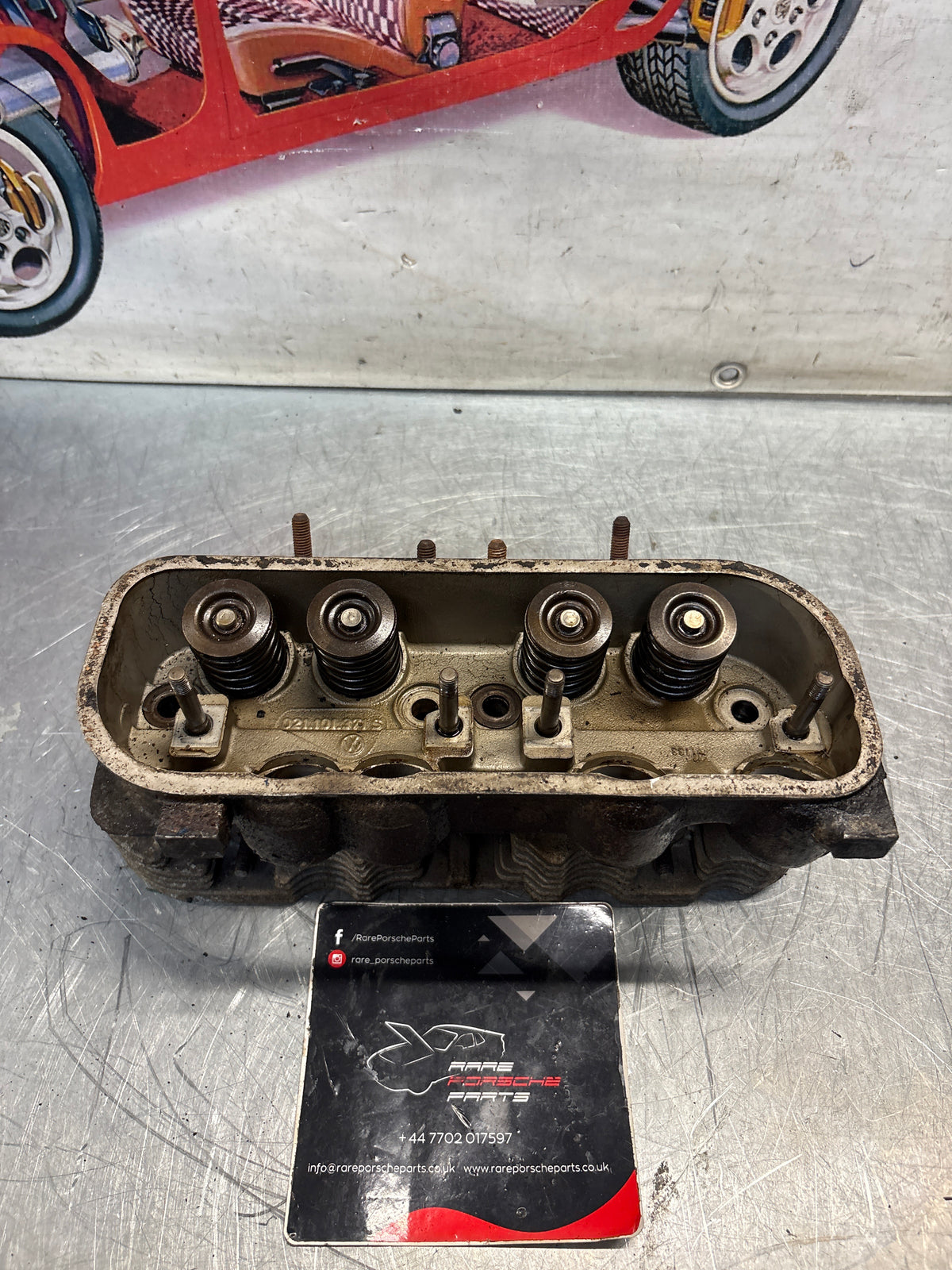 Porsche 914, cylinder head, used 021101371S