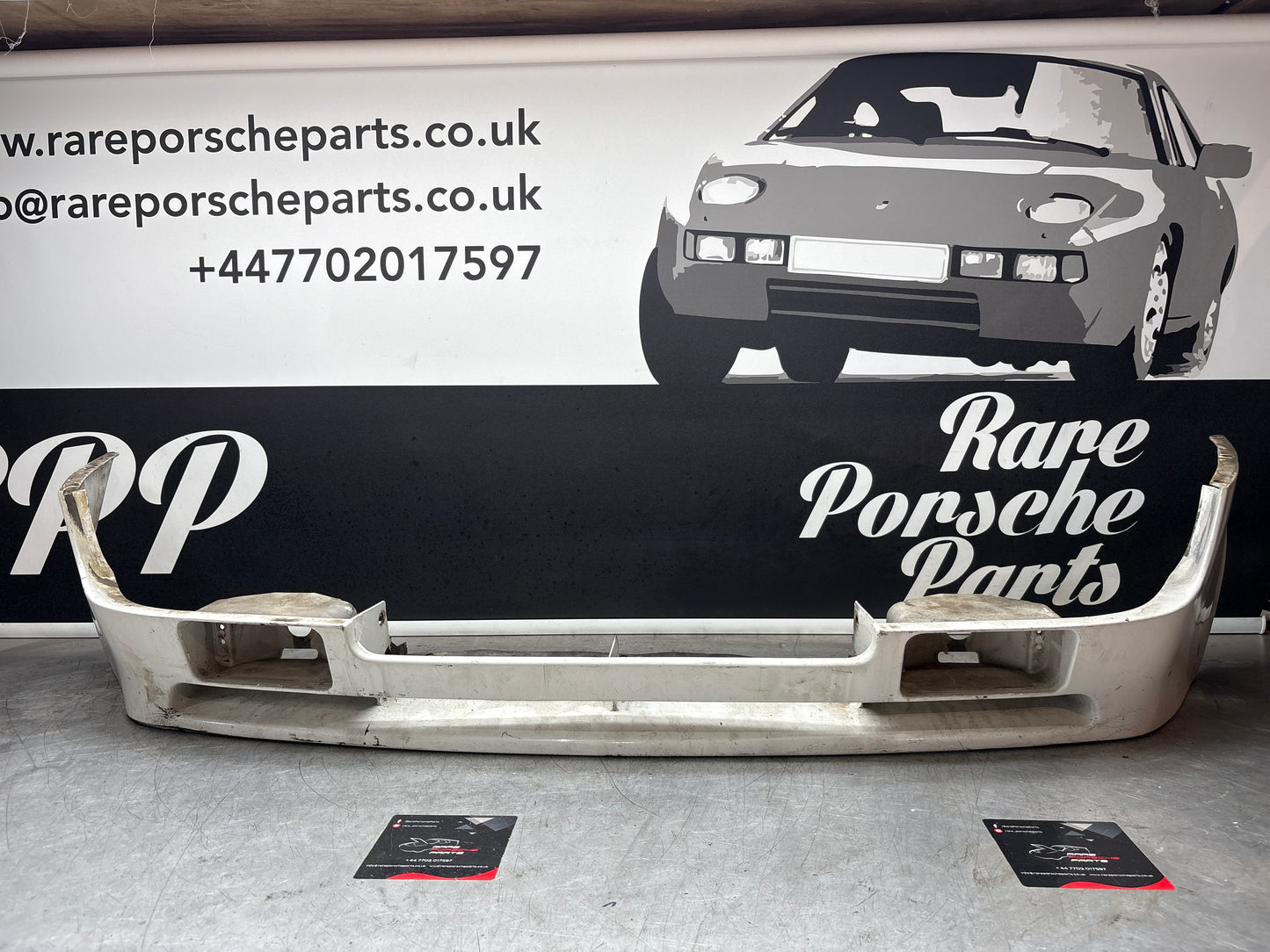 Porsche 944 Front spoiler, valance with fog light used 93150537105