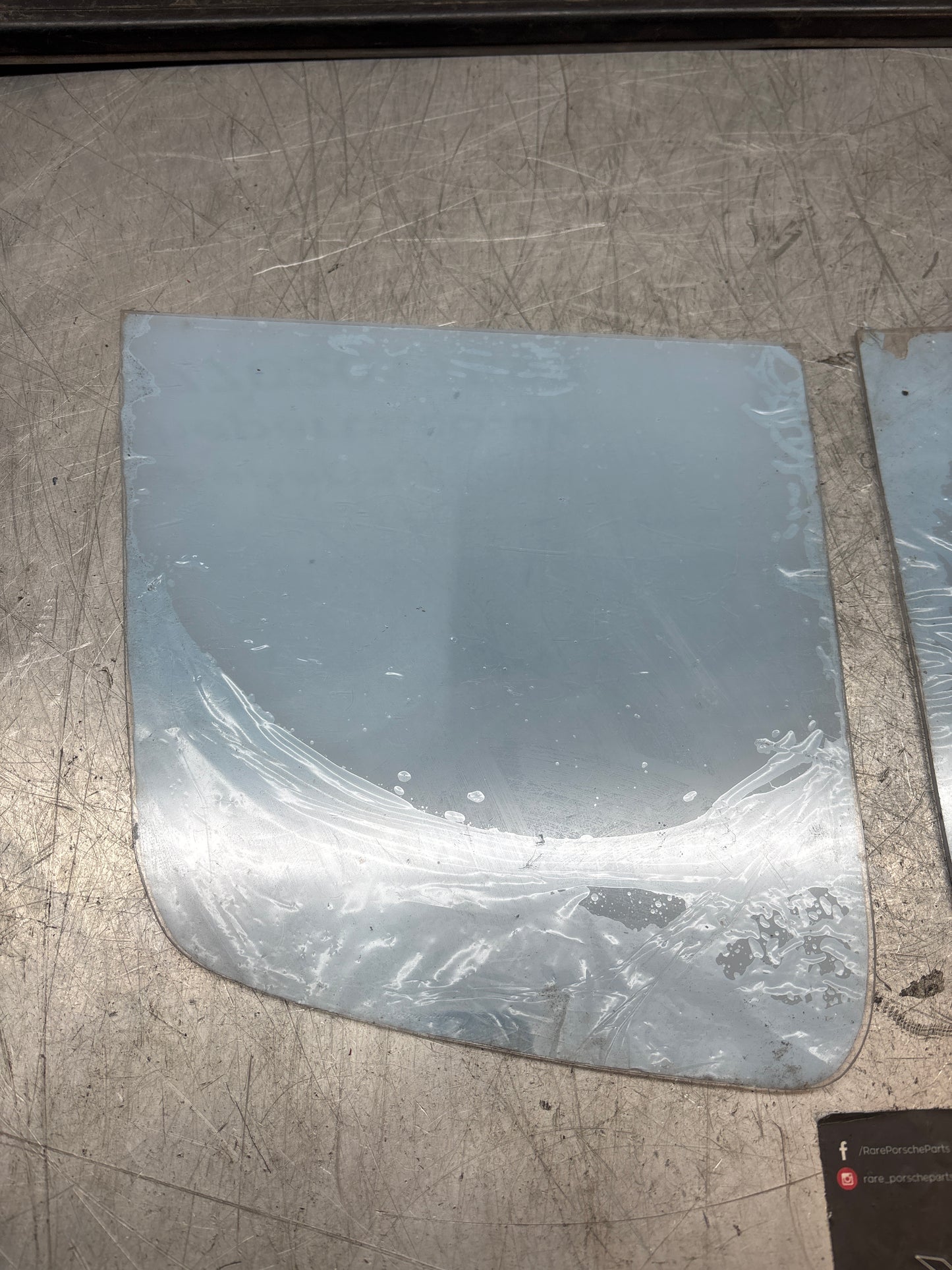 Porsche 924 944 plastic headlight covers, racing, new