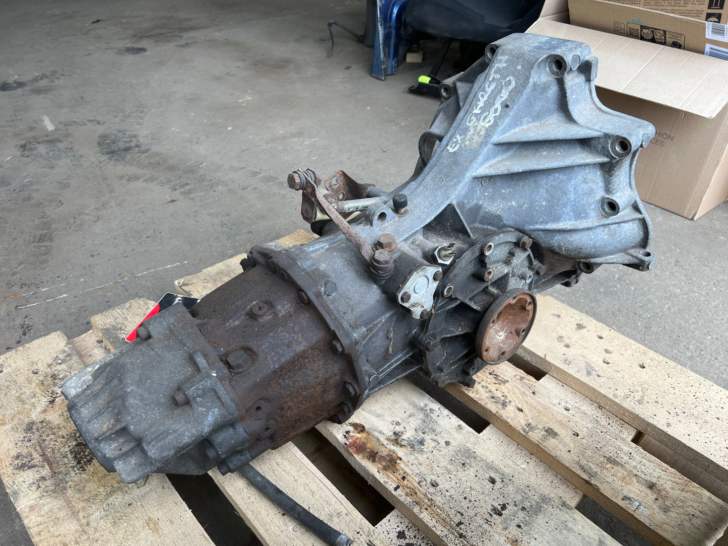Porsche 924 MD gearbox used