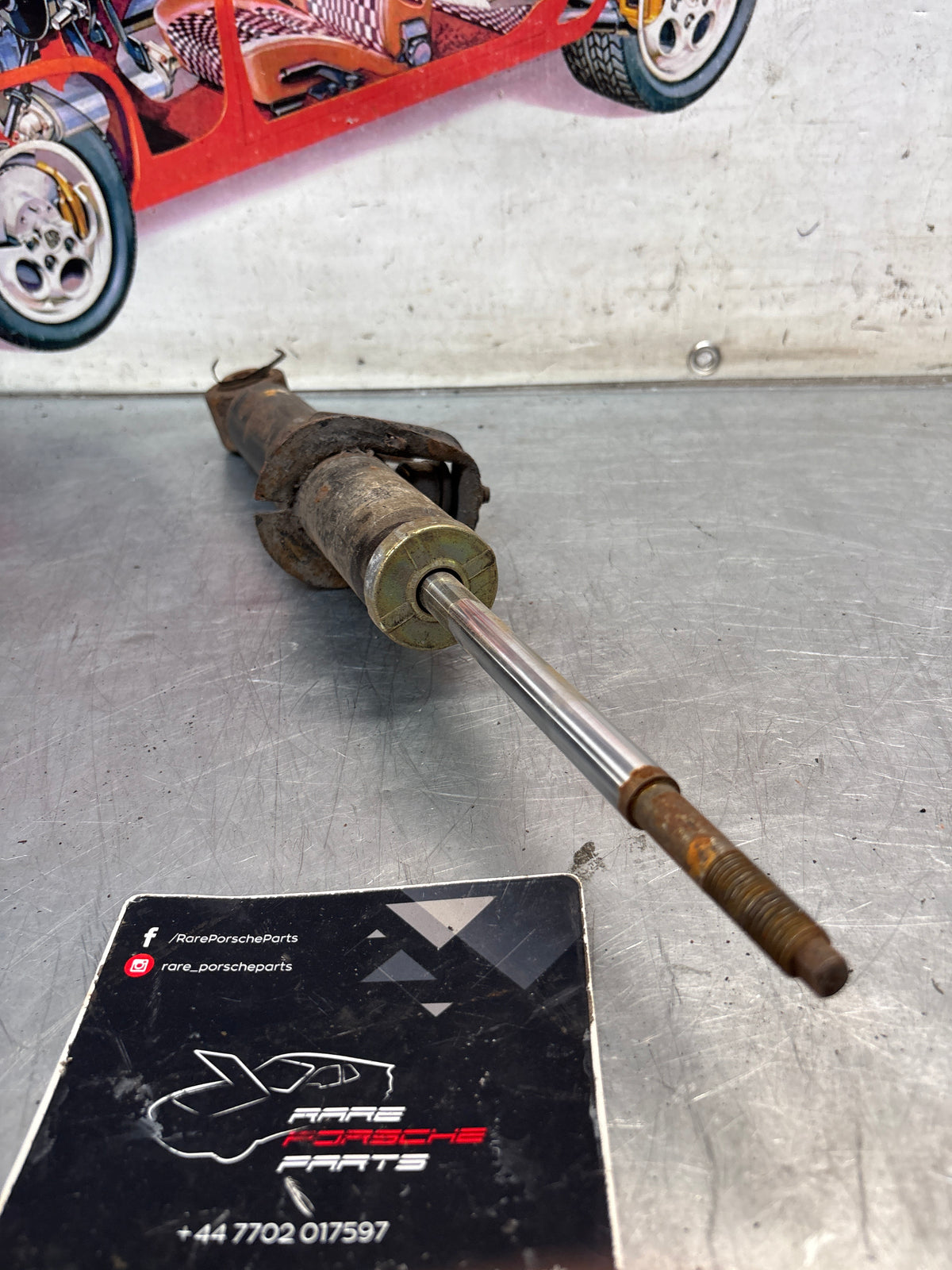 Porsche 911 993 rear shock absorber, used 99333305100