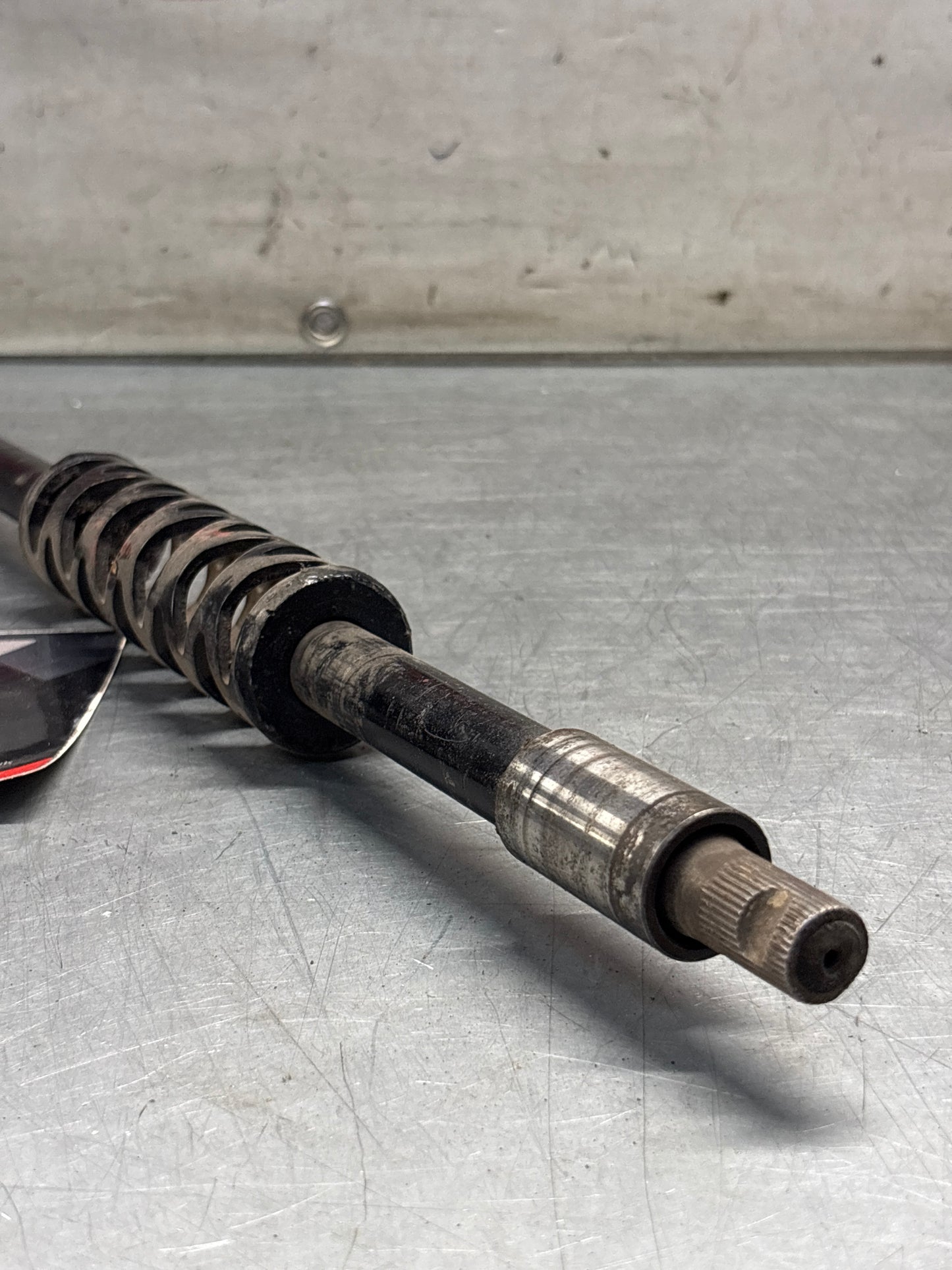 Porsche 924 / 924S / 944 LHD steering coloumn shaft, used 94434701904
