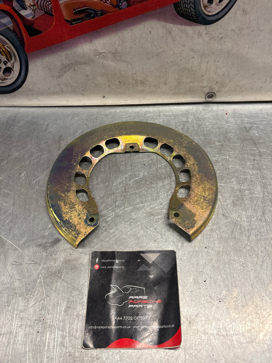 Porsche 911 brake protective plate, refurbished, 91135280120