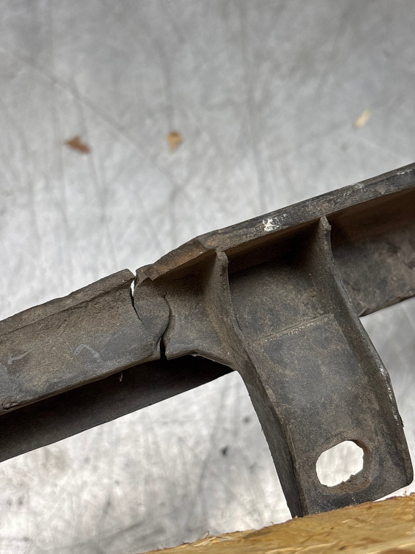 Porsche 944 lower door sill trim molding left side, used 95155919500 spares or repair