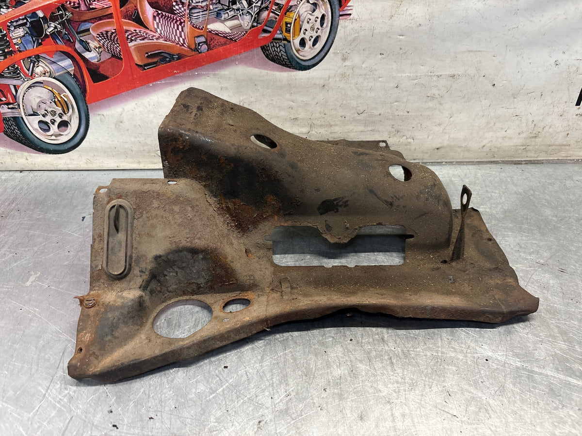 Porsche 914 cylinder cover heat shield, 022119300A Used