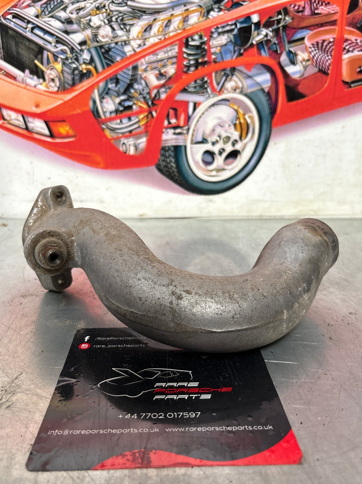 Porsche 928 air intake pipe, used 9281102970R