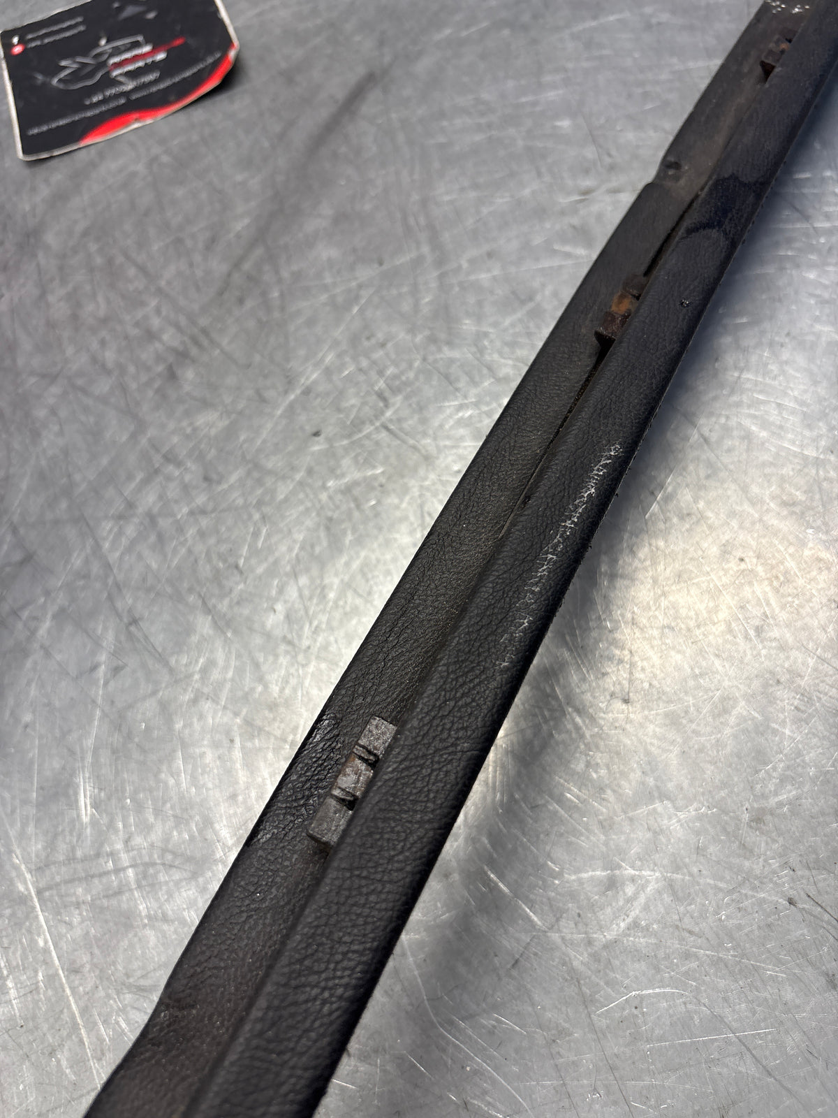 Porsche 928 tailgate trim, right, off side, black, 92855503802, used