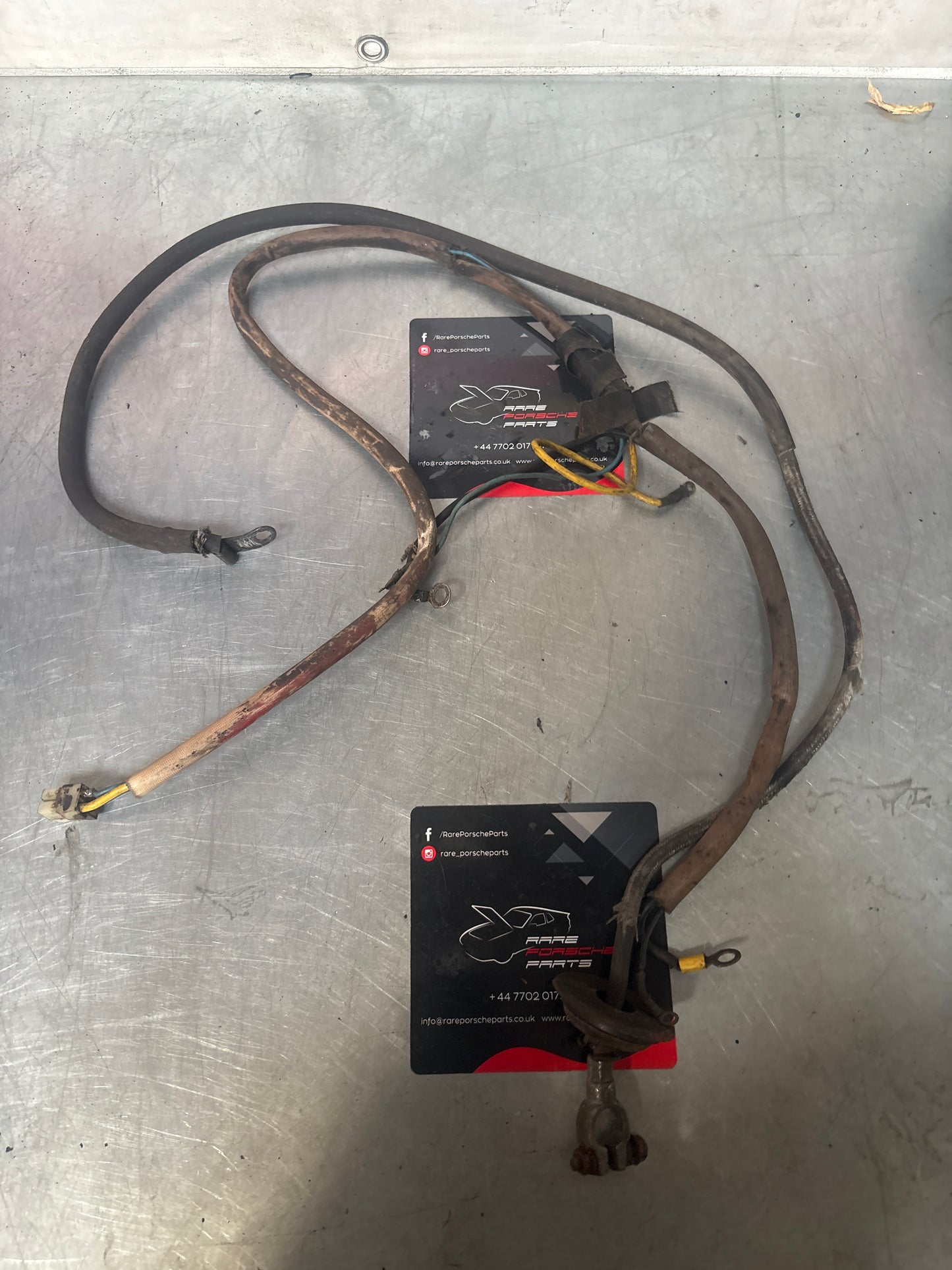 Porsche 924 positive + wiring harness loom, used