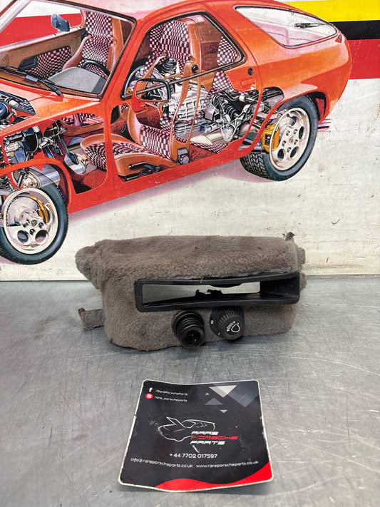 Porsche 928 handbrake sorround carpet, grey, used