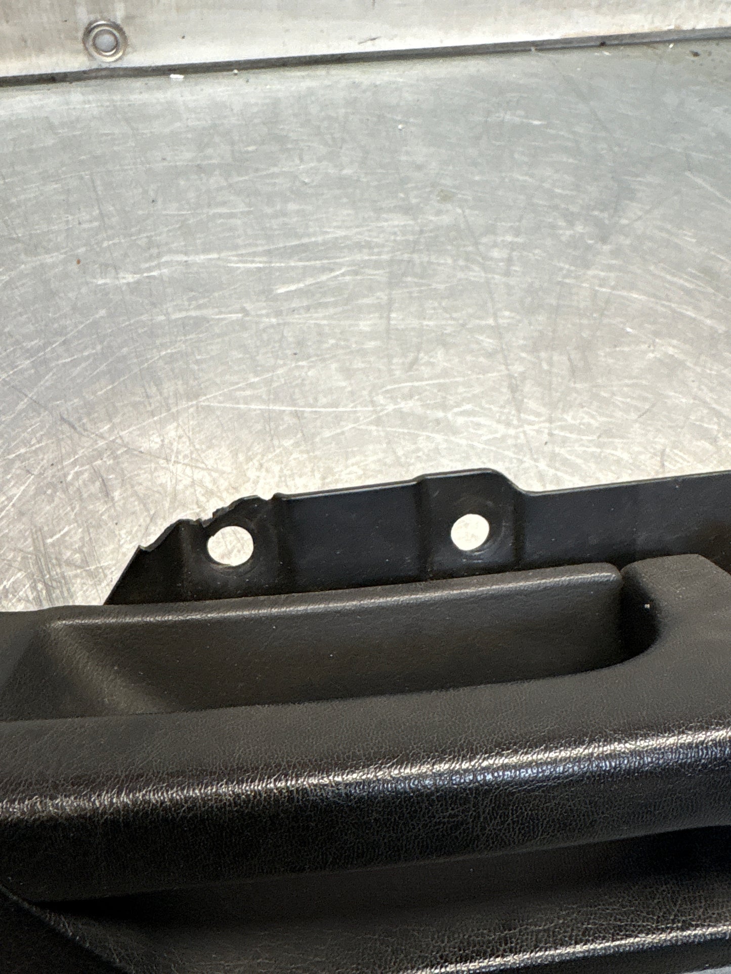 Porsche 928 black door armrest, right, off side, 92855510203, used