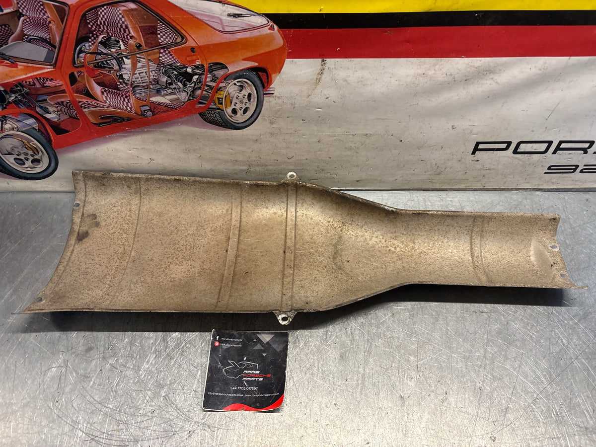 Porsche 928 heat protection plate,  92850492503, used
