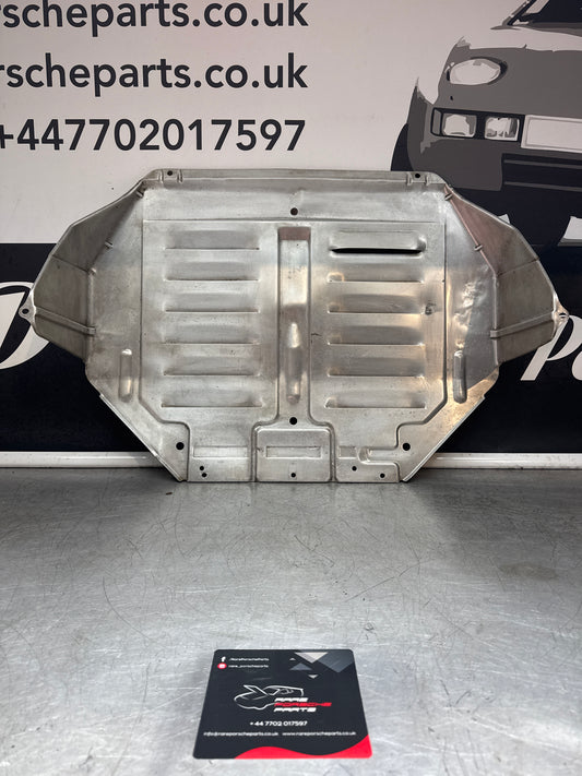Porsche 944 engine tray / belly pan / undertray used. Aluminium. 94434116103