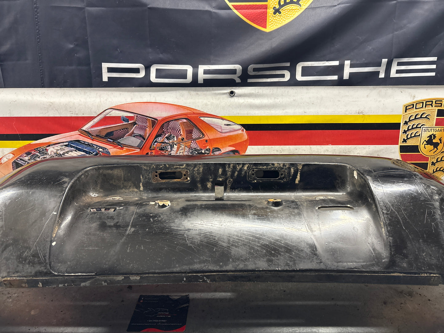 Porsche 928 rear bumper, used 928505023