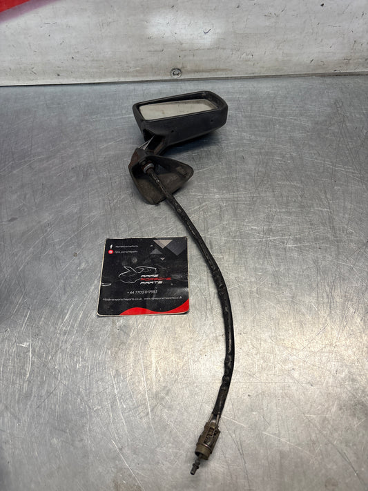 Porsche 924 early right side mirror, for spares or repair