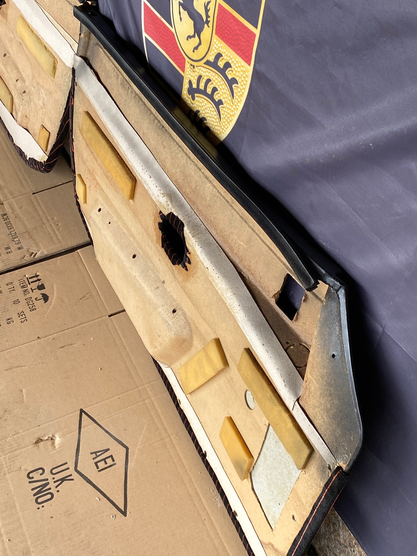 Porsche 924 Carrera GT Seat set with door cards, refurbished