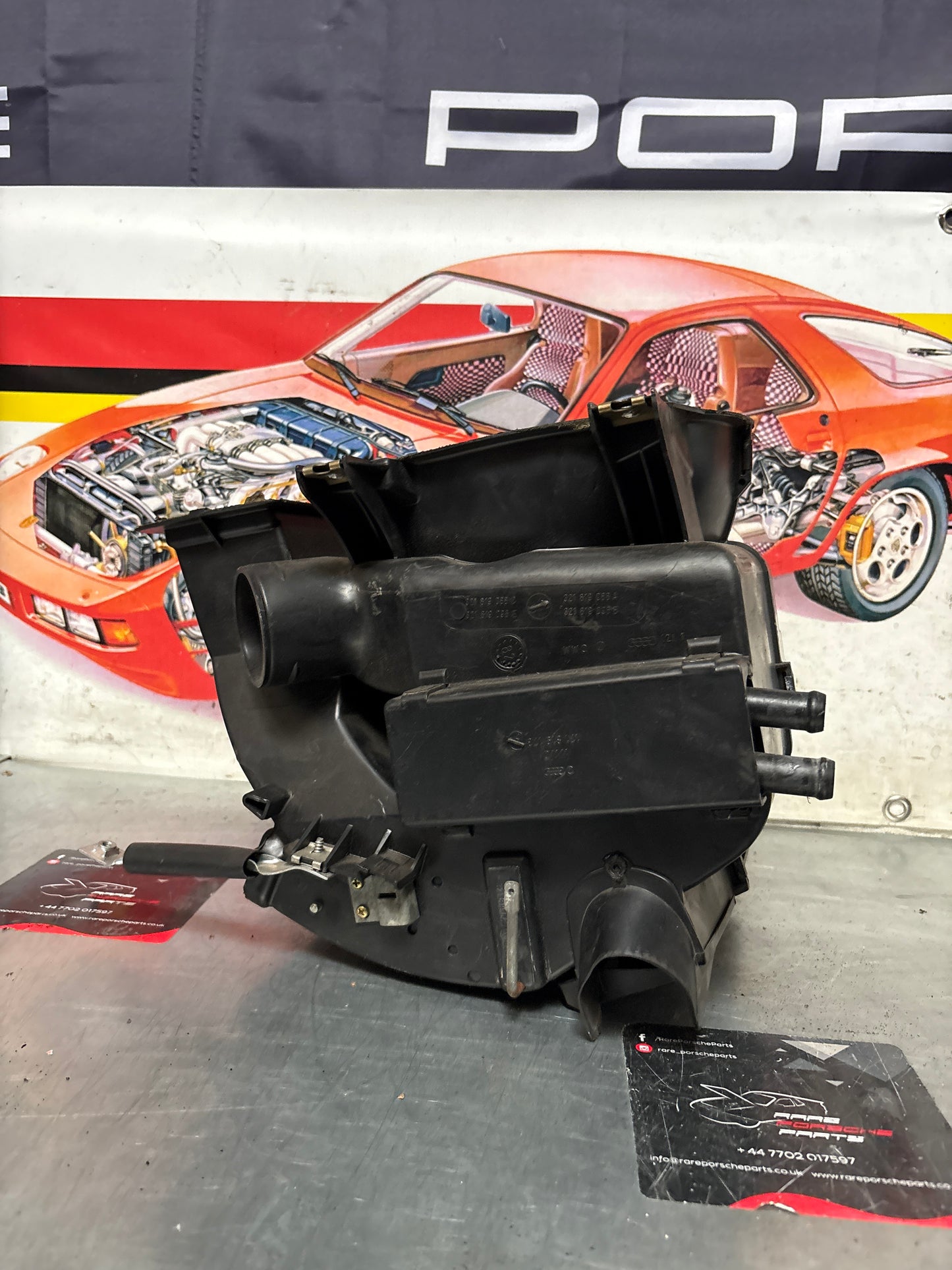 Porsche 924 80-85 944 82-85.5 heater blower fan assembly, complete 321819096 / 321819088 / 321819087 / 321819095 used