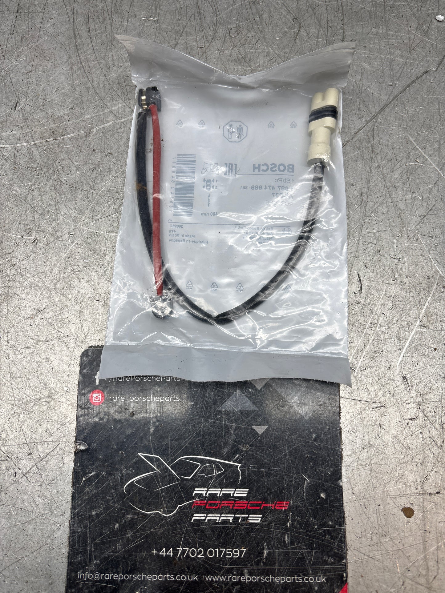 Porsche 944 brake pad wear indicator 94461236502, new, Bosch