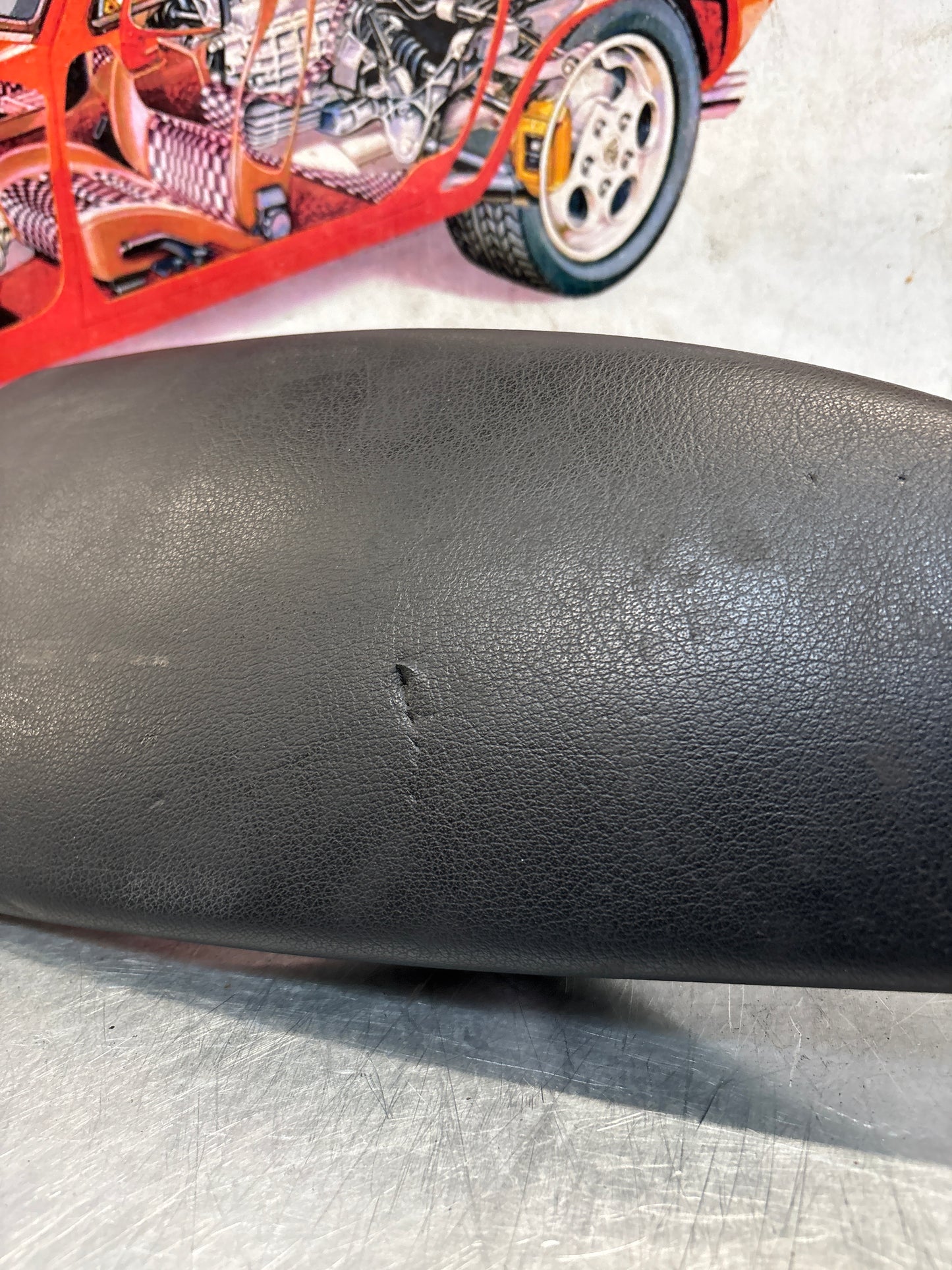 Porsche 911 996 dasboard cluster trim, used, black 99655205902