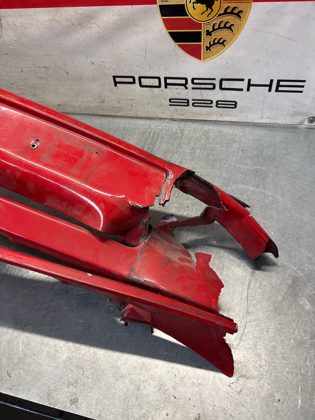Porsche 924 Carrera GT bumper, for spares or repair 93750302102