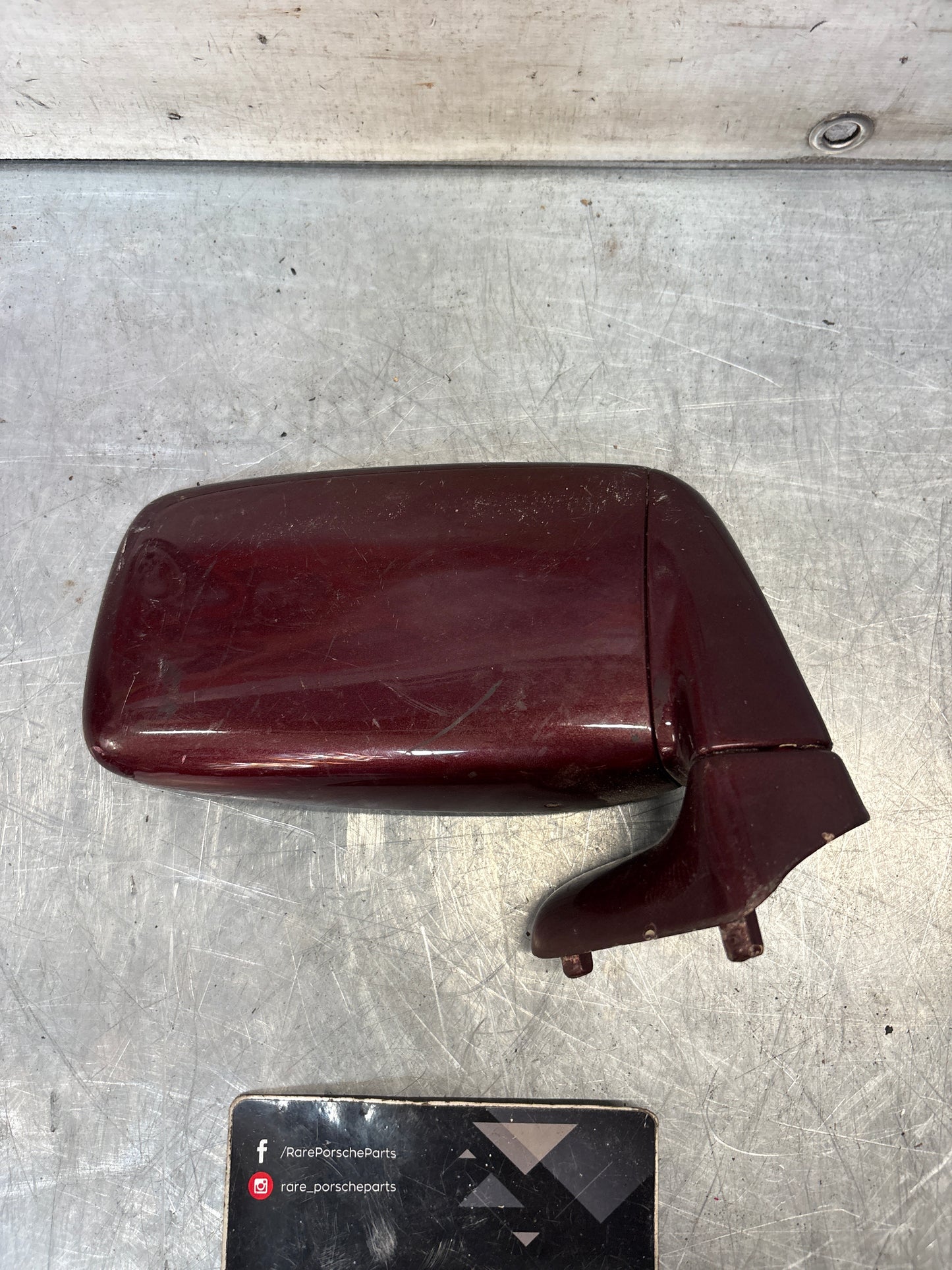 Porsche 911 964 LHD right mirror housing, used 91173102602