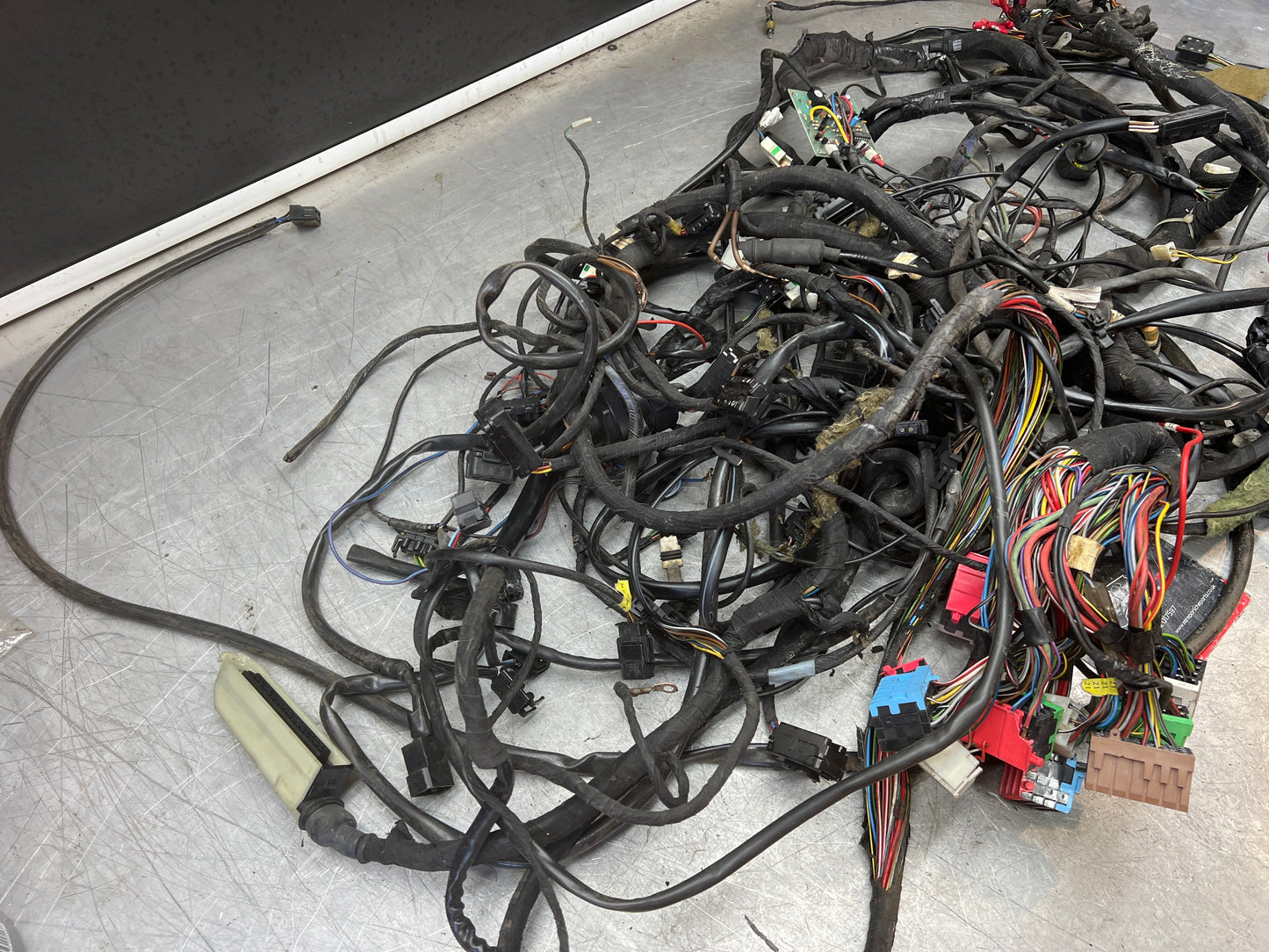 Porsche 944 S2 1992 interior wiring loom, RHD, used 94561200629